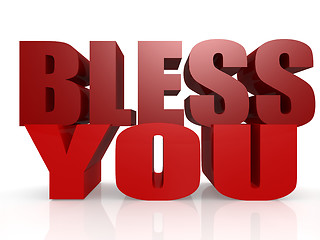 Image showing Bless you