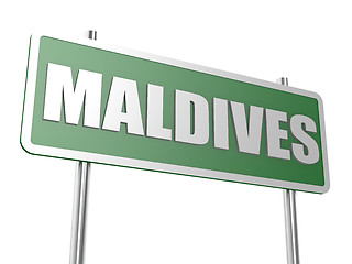 Image showing Maldives