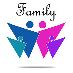 Image showing Family icon