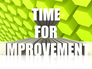 Image showing Time for improvement