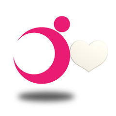 Image showing Love icon