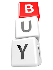 Image showing Buzzword buy