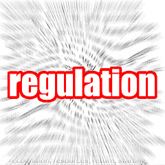 Image showing Regulation