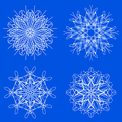 Image showing Snow Flakes