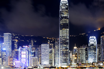 Image showing Hong Kong at night