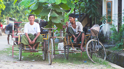 Image showing Sittwe, the capital of the Rakhine State in Myanmar