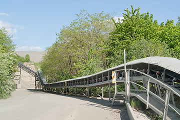 Image showing gravel pit