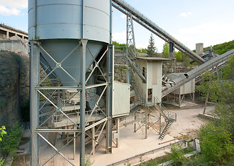 Image showing gravel pit