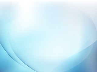 Image showing Blue Abstract Background. EPS 10