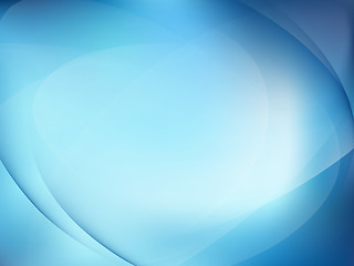 Image showing Abstract blue background. EPS 10