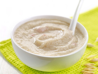 Image showing bowl of baby food