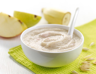 Image showing bowl of baby food