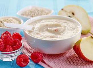 Image showing bowl of baby food