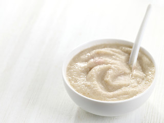 Image showing bowl of baby food