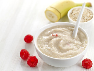 Image showing bowl of baby food