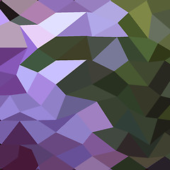 Image showing Palatinate Purple Abstract Low Polygon Background