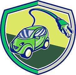 Image showing Plug-in Hybrid Electric Vehicle Retro Shield