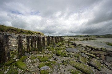 Image showing Southern Ireland beach