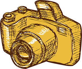 Image showing Digital Camera Drawing