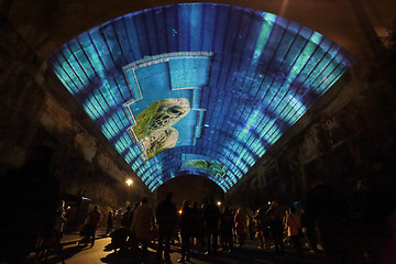 Image showing Vivid Sydney - Life Story at the Argyle