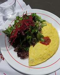 Image showing French omelet