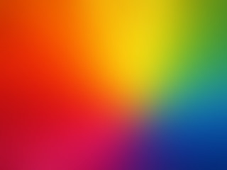 Image showing Gay rainbow gradient mesh blur background