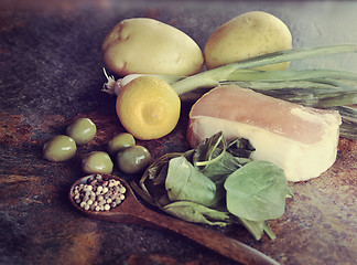 Image showing Cooking Ingredients