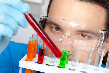 Image showing Lab worker