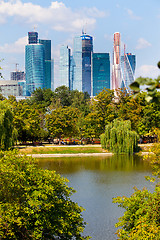 Image showing Moscow, Russia, 09.08.2014, view of the new business center