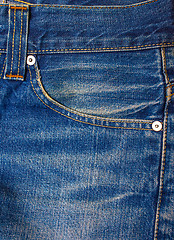 Image showing Jeans pocket