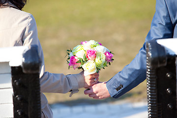 Image showing Wedding couple