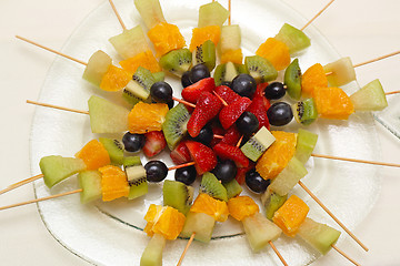 Image showing Fruit Sticks