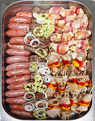 Image showing Grilled Mix Meat