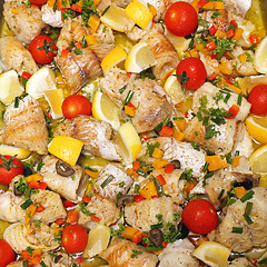 Image showing Cod Salad