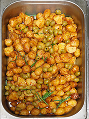 Image showing New Potatoes