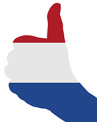 Image showing Dutch finger signal