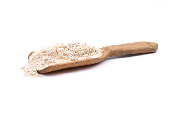 Image showing Sourdough dried on shovel