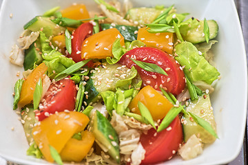 Image showing Bulgarian salad