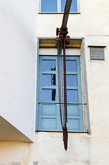 Image showing pulley with chain