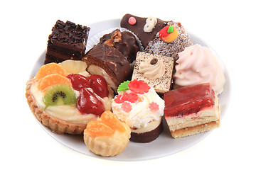 Image showing sweet color desserts