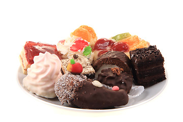 Image showing sweet color desserts
