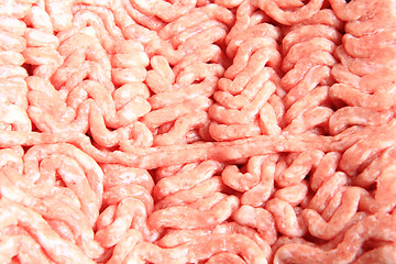 Image showing raw ground meat background