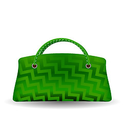 Image showing Green Handbag