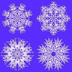 Image showing Snow Flakes