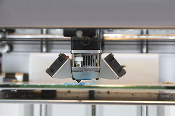 Image showing 3D Printer Printing