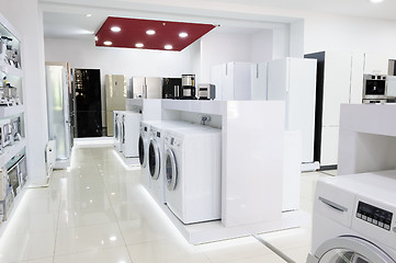 Image showing Home appliance in the store