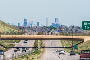 Image showing denver city skyline scenes near and around downtown