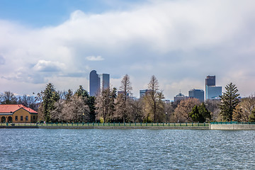 Image showing denver city skyline scenes near and around downtown