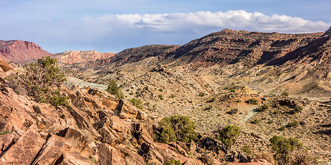 Image showing arches national park near delicate arch