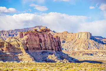 Image showing canyon geological formations in utah and arizona